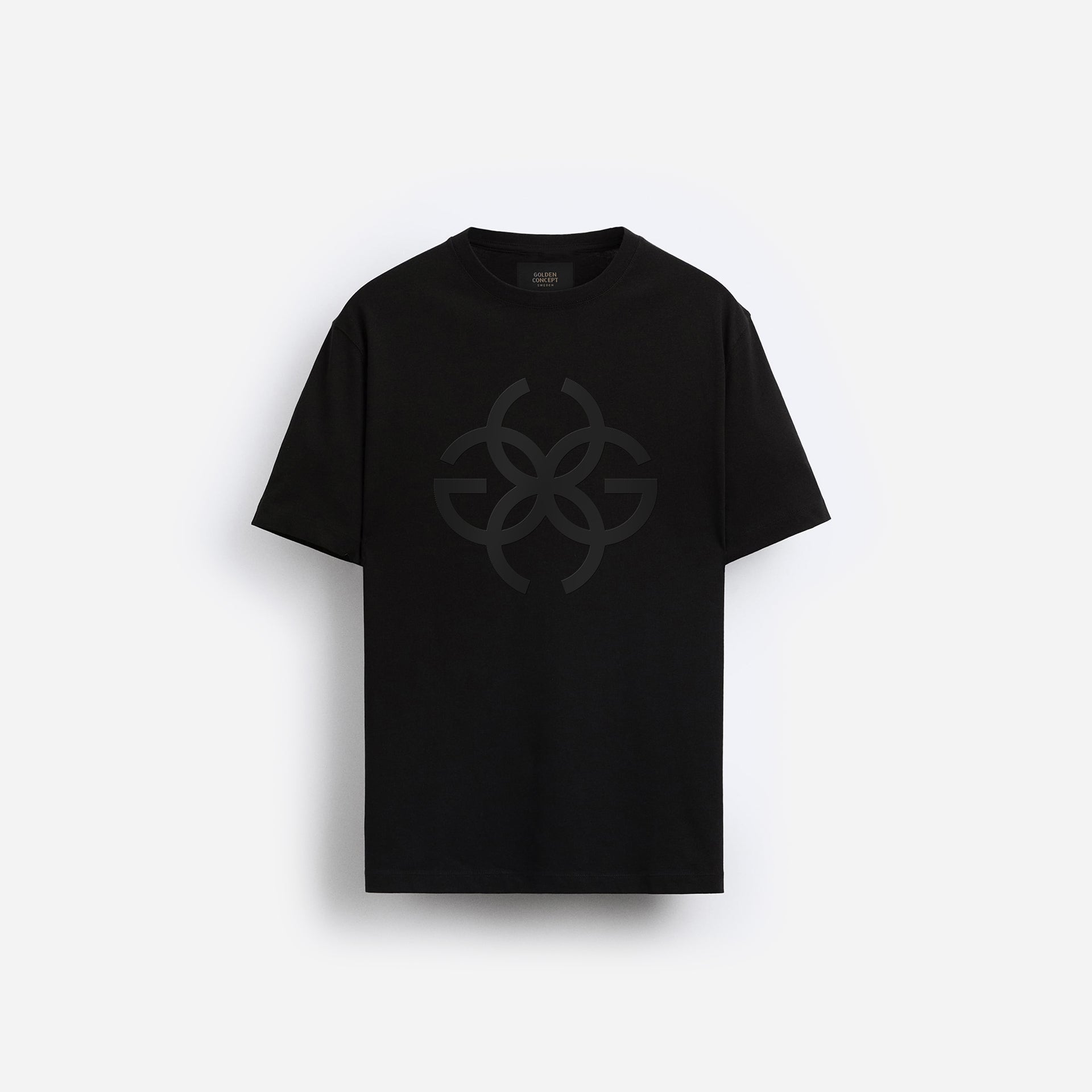 T-Shirt - Normal Print Black