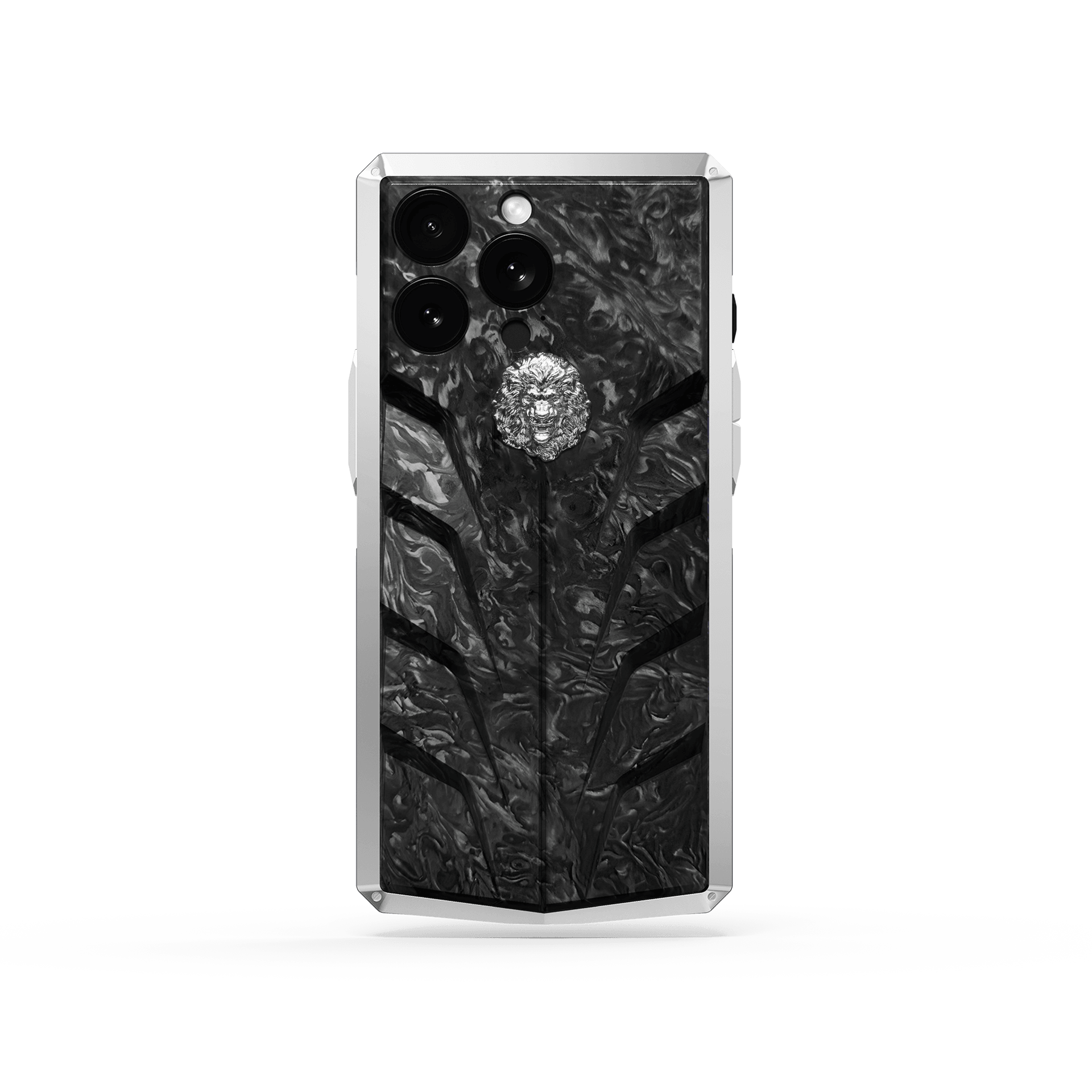 iPhone Case / RSC15 - Silver Lion