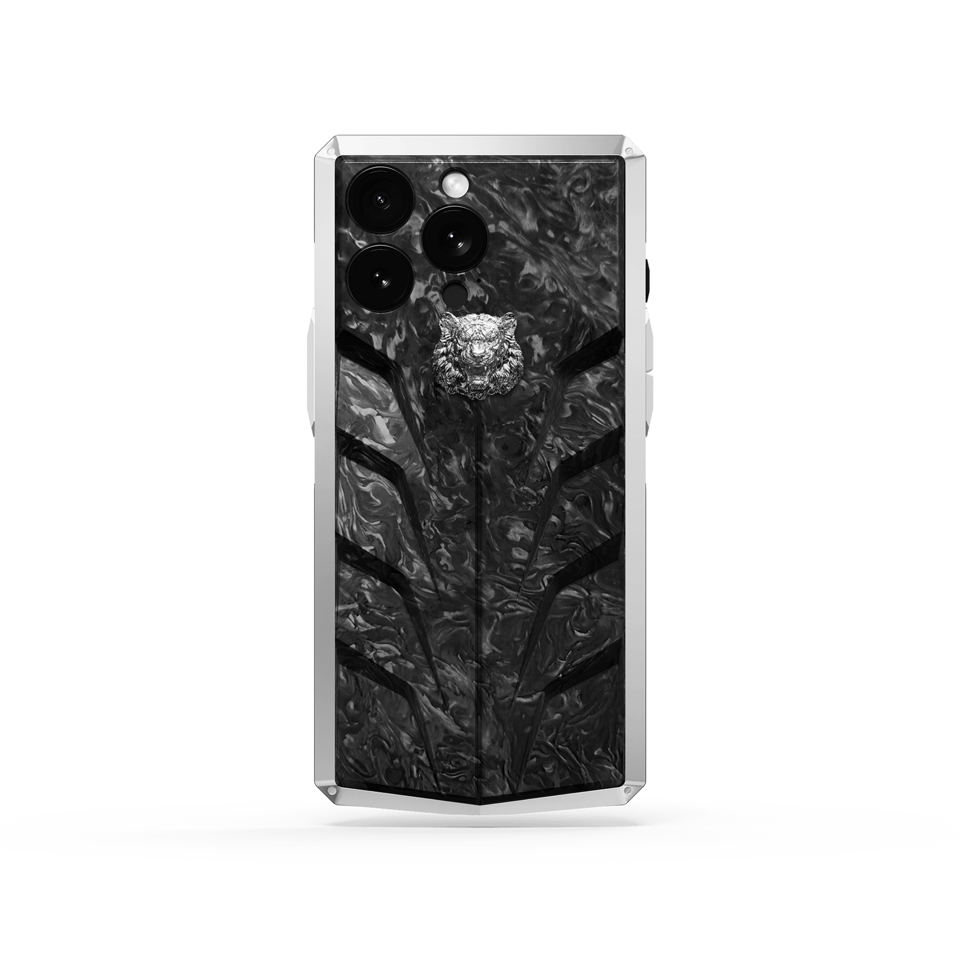 iPhone Case / RSC15 - Silver Tiger