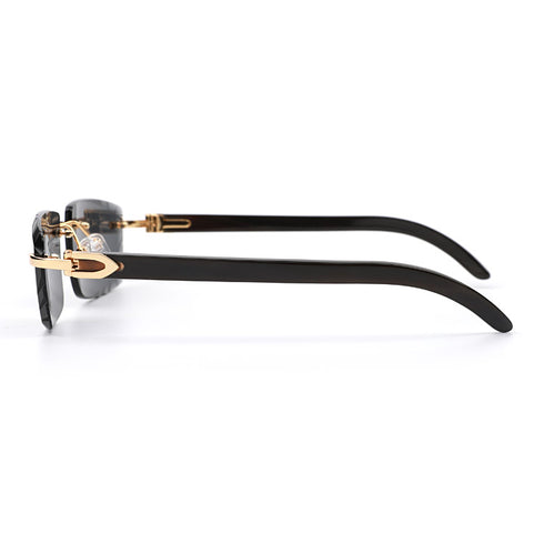 Sunglasses - MONOFACE HORN BLACK