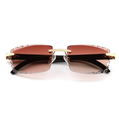 Sunglasses - MONOFACE HORN BROWN