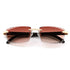 Sunglasses - MONOFACE HORN BROWN