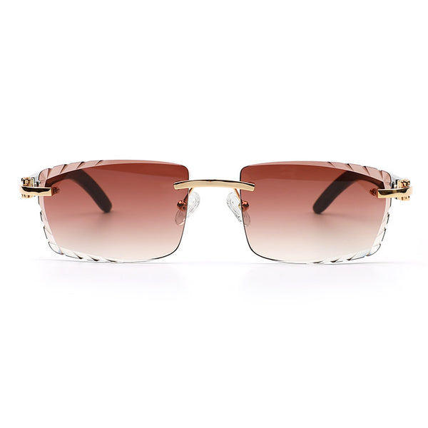 Sunglasses - MONOFACE HORN BROWN