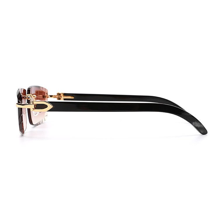 Sunglasses - MONOFACE HORN BROWN