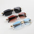 Sunglasses - MONOFACE HORN BLUE