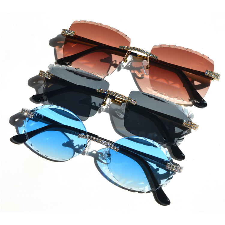 Sunglasses - MONOFACE GEM BROWN