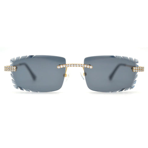 Sunglasses - MONOFACE GEM BLACK