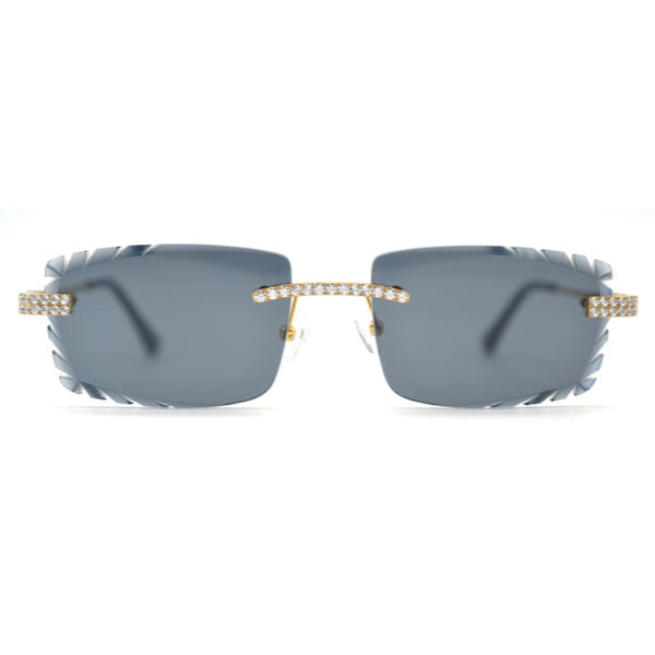 Sunglasses - MONOFACE GEM BLACK