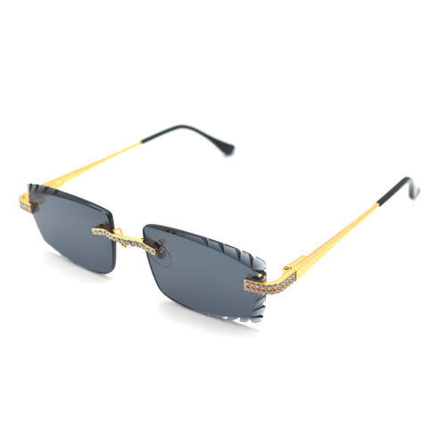 Sunglasses - MONOFACE GEM BLACK