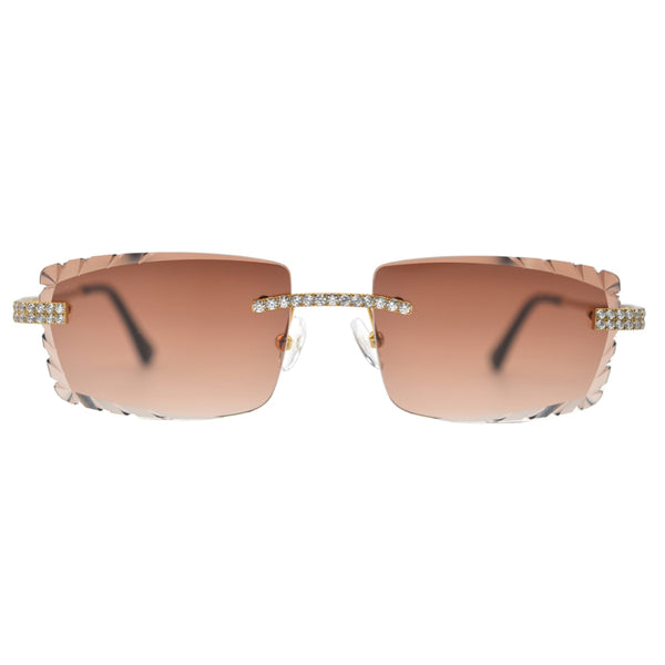 Sunglasses - MONOFACE GEM BROWN