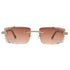 Sunglasses - MONOFACE GEM BROWN