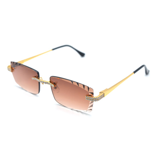 Sunglasses - MONOFACE GEM BROWN