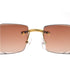 Sunglasses - MONOFACE GEM BROWN