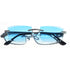 Sunglasses - MONOFACE GEM BLUE