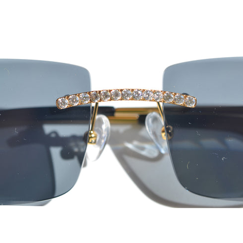 Sunglasses - MONOFACE GEM BLACK