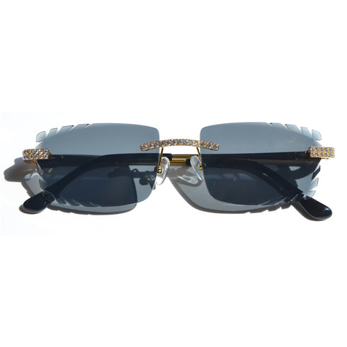 Sunglasses - MONOFACE GEM BLACK