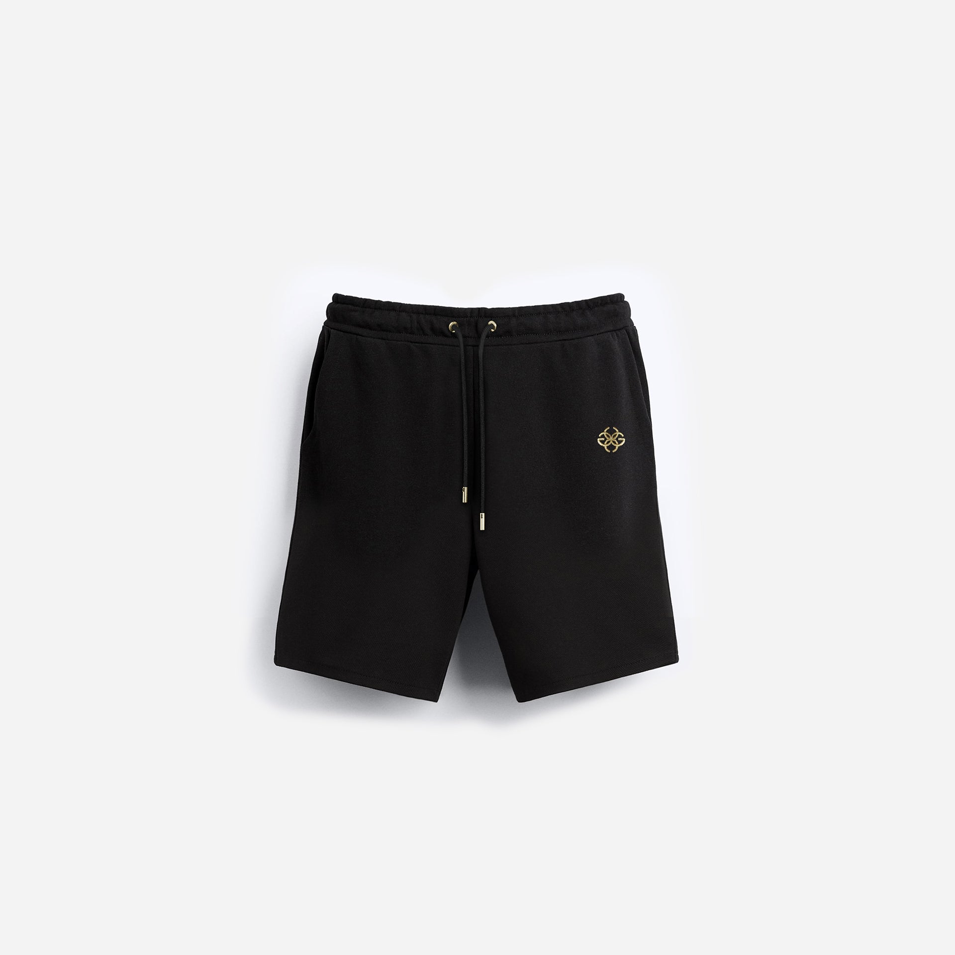 Sweat Shorts - Gold Embroidery