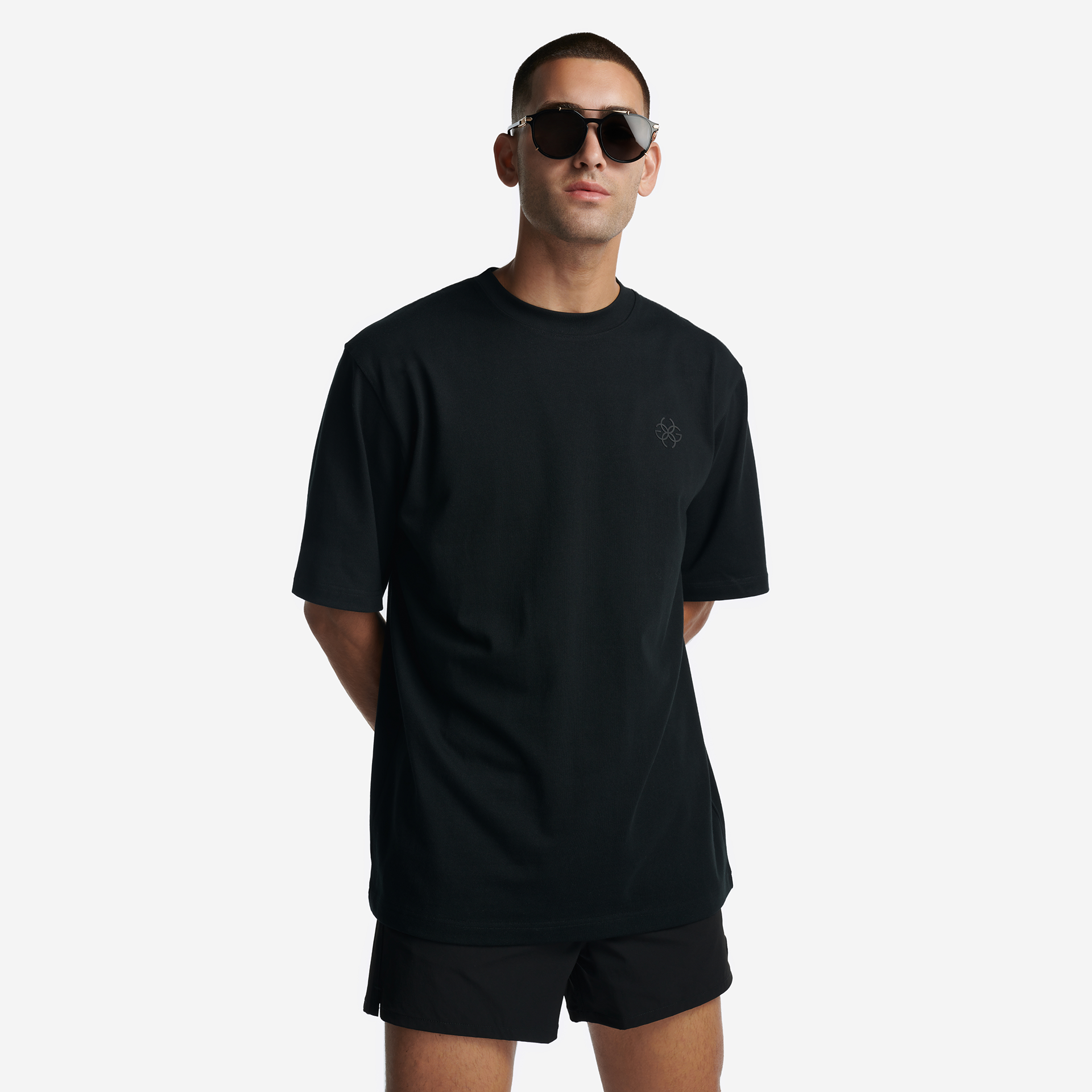 T-Shirt - Oversize 3D Black