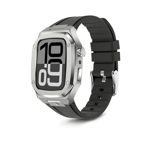 Apple Watch Case - SP44 - Silver Steel