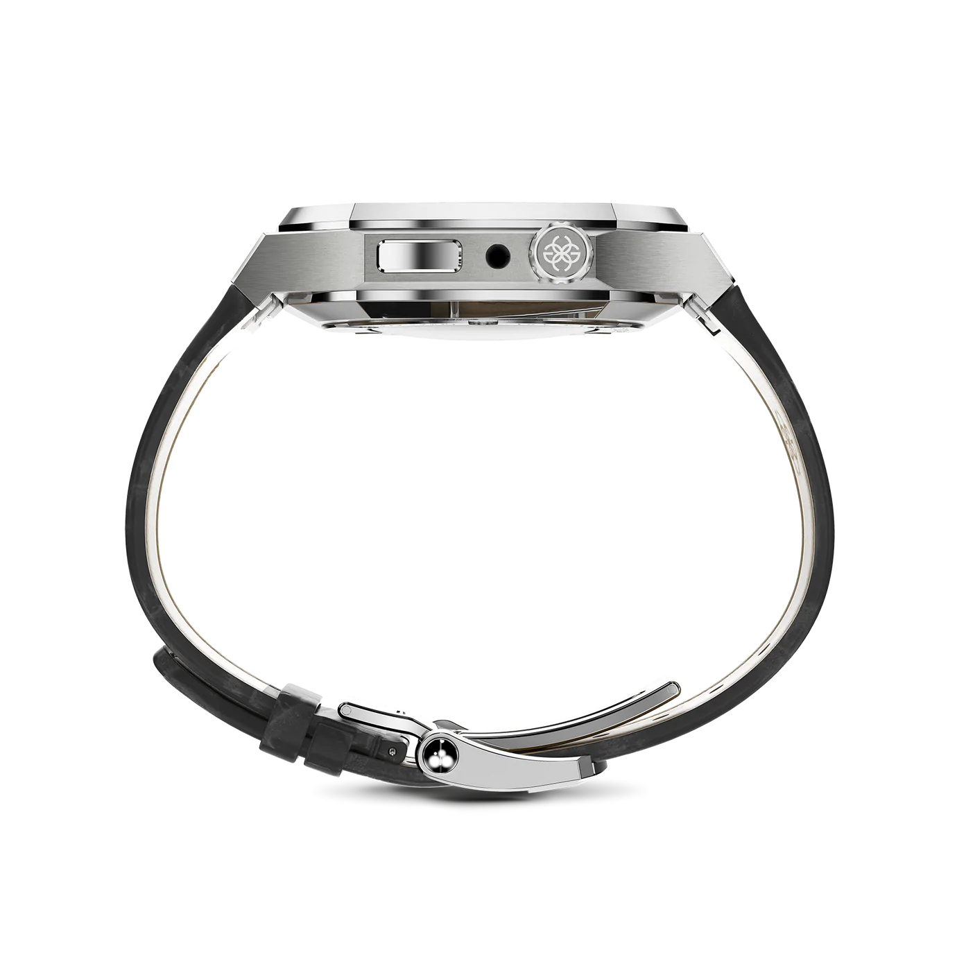 Apple Watch Case - CL45 - SILVER / Black