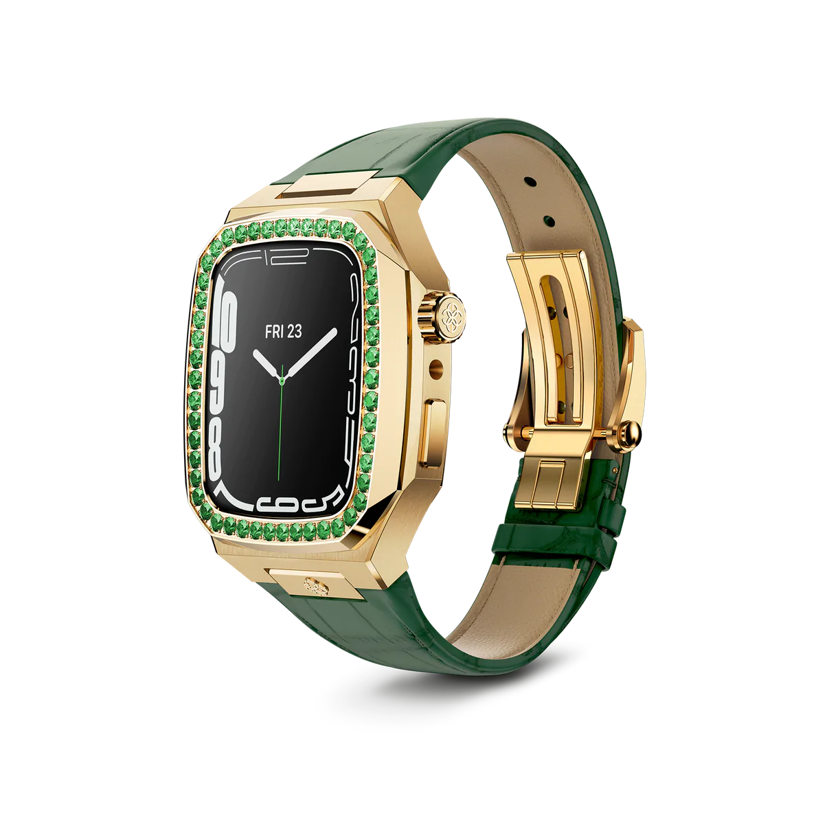 Apple Watch Case - CLD41 - Gold / Green