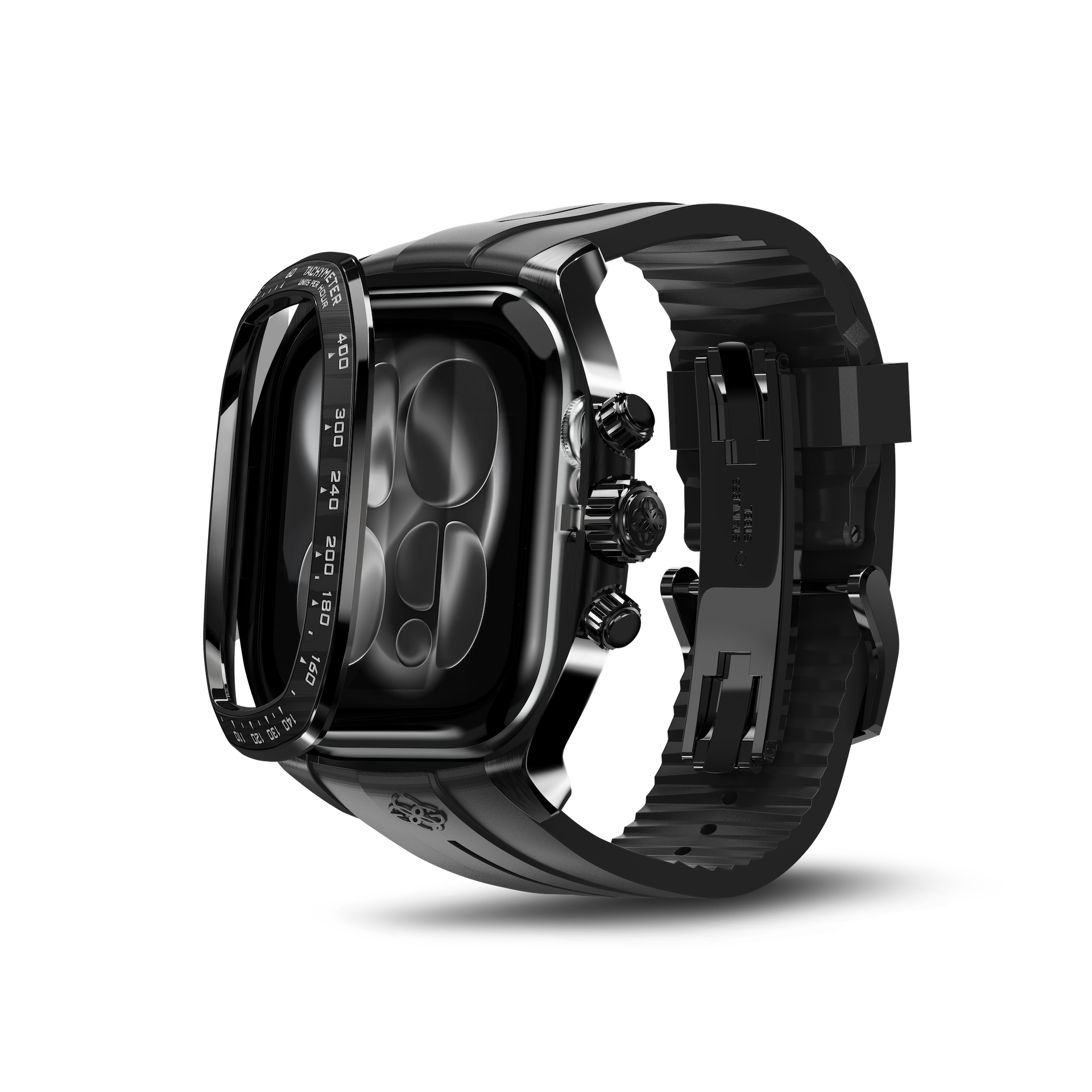 Apple Watch Case - CRS46 Black Carbon