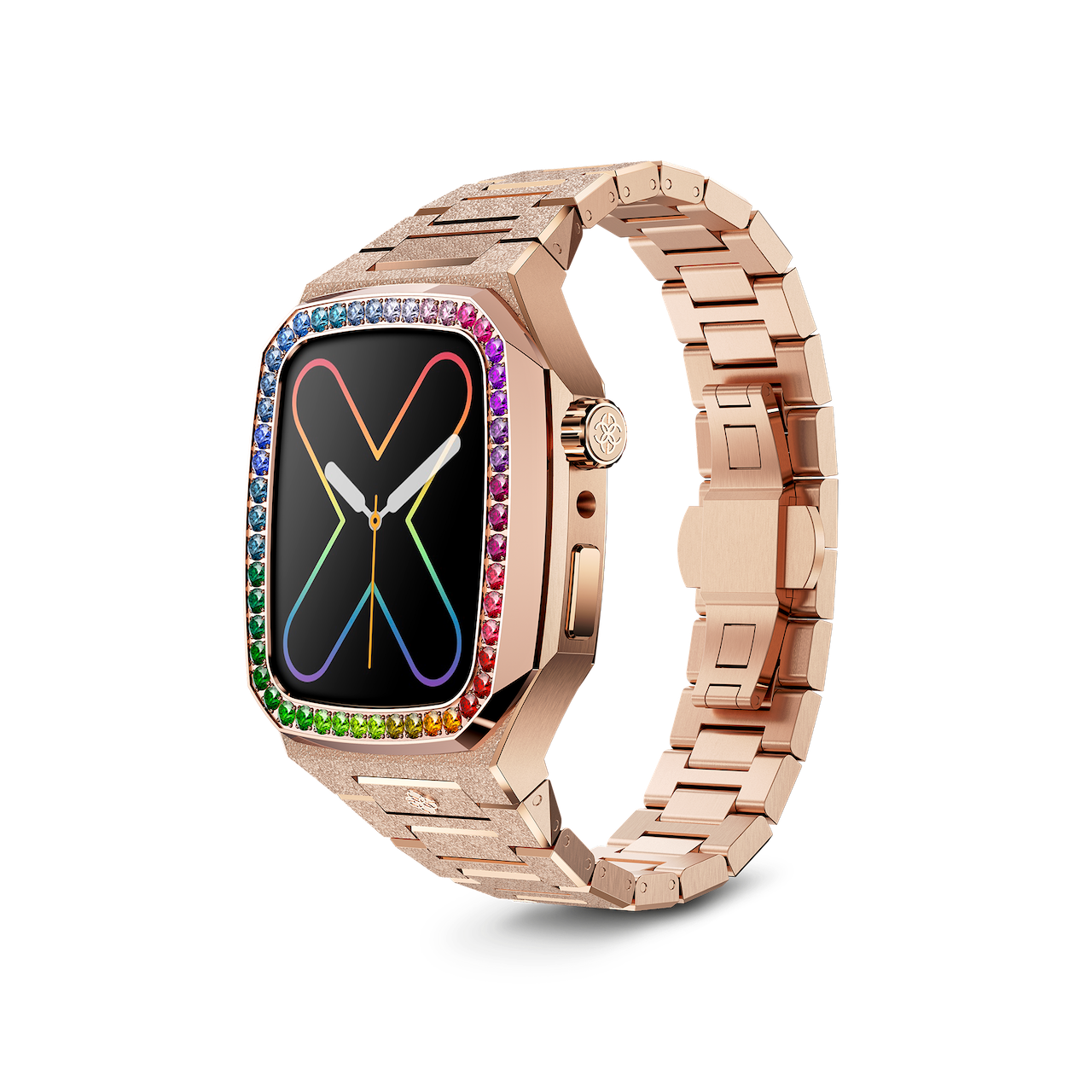 Apple Watch Case - EVF41 - RAINBOW Rose Gold