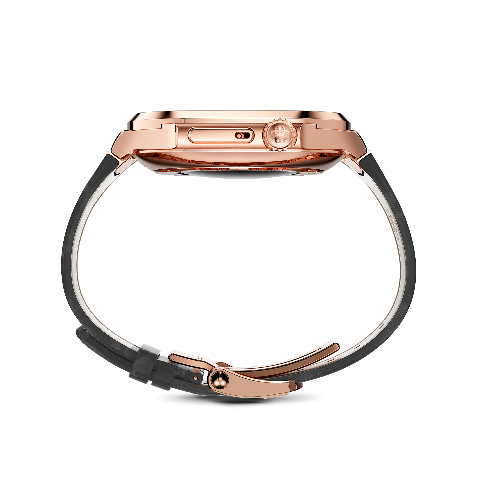 Apple Watch Case - ROL45 - Rose Gold / Black