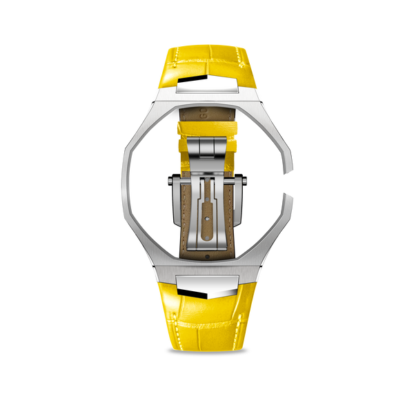 Pop Case - Royal Alligator - Yellow