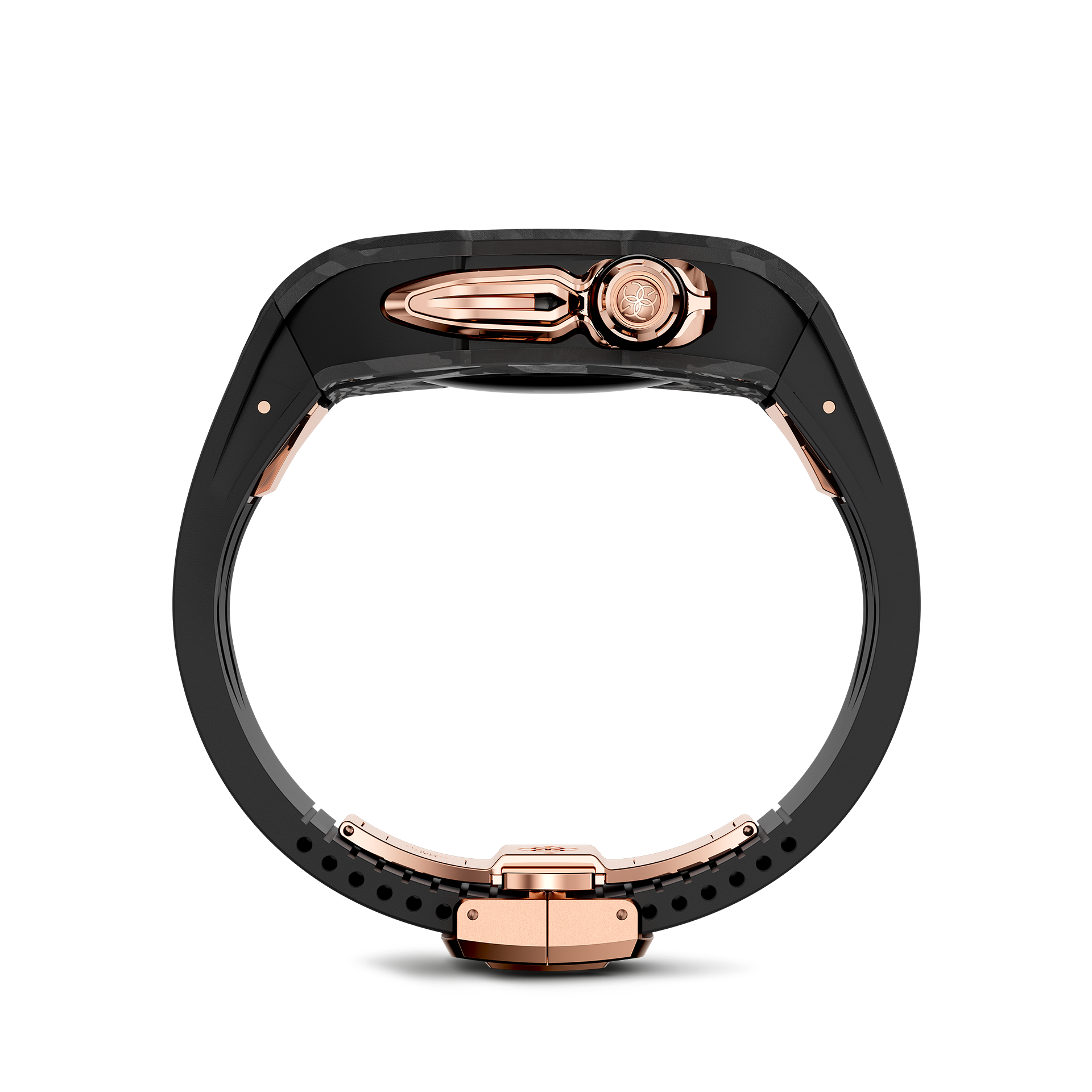 Apple Watch Case / RSCIII46 - Rose Gold Carbon