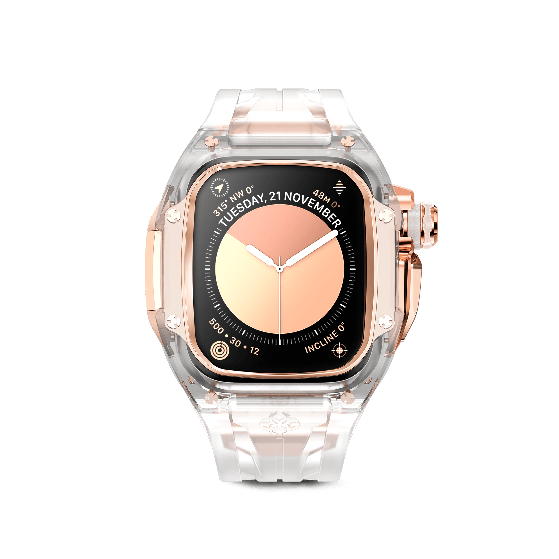 【10月中旬デリバリー】Apple Watch Case / RSTRIII45 - CRYSTAL ROSE