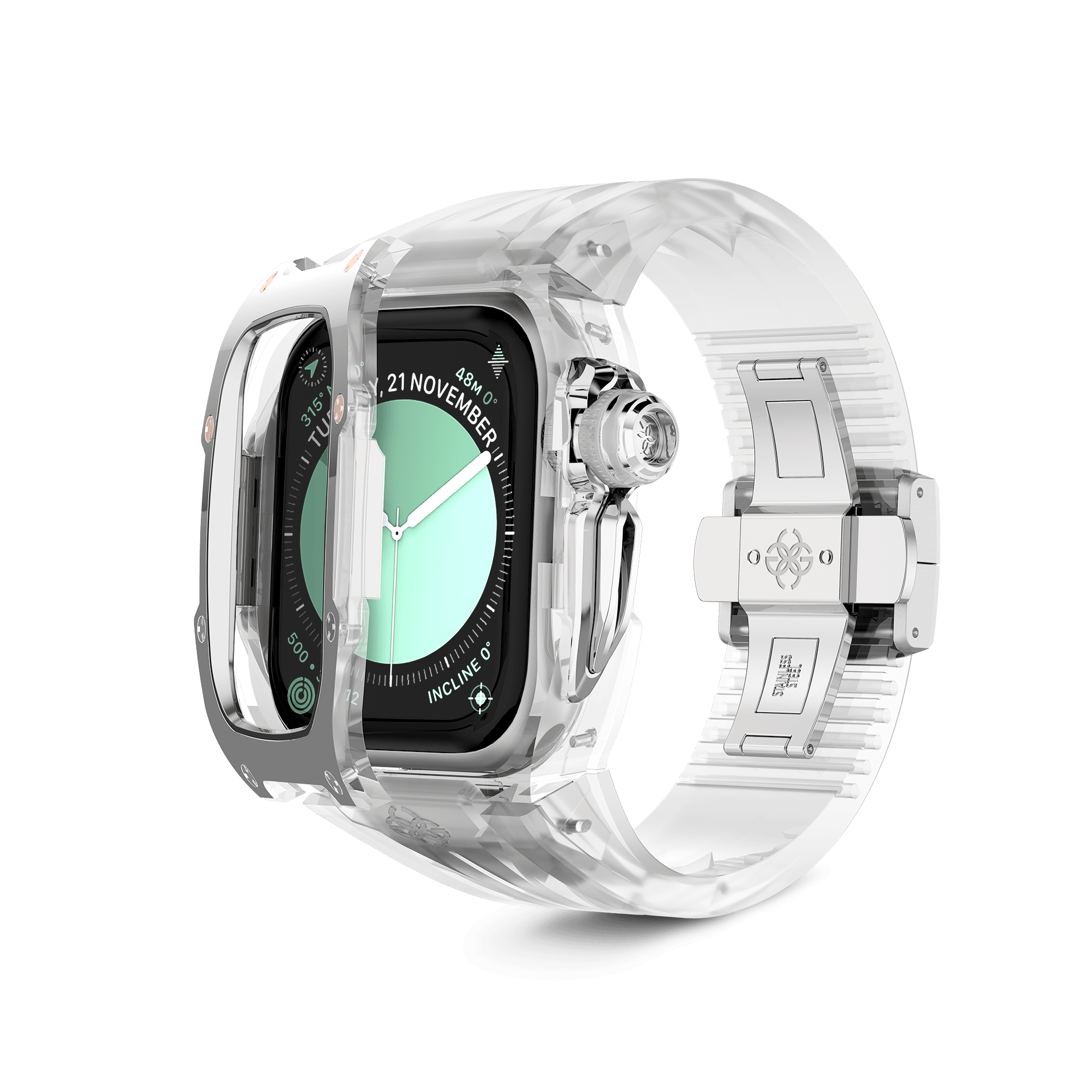 Apple Watch Case / RSTRIII45 - CRYSTAL STEEL