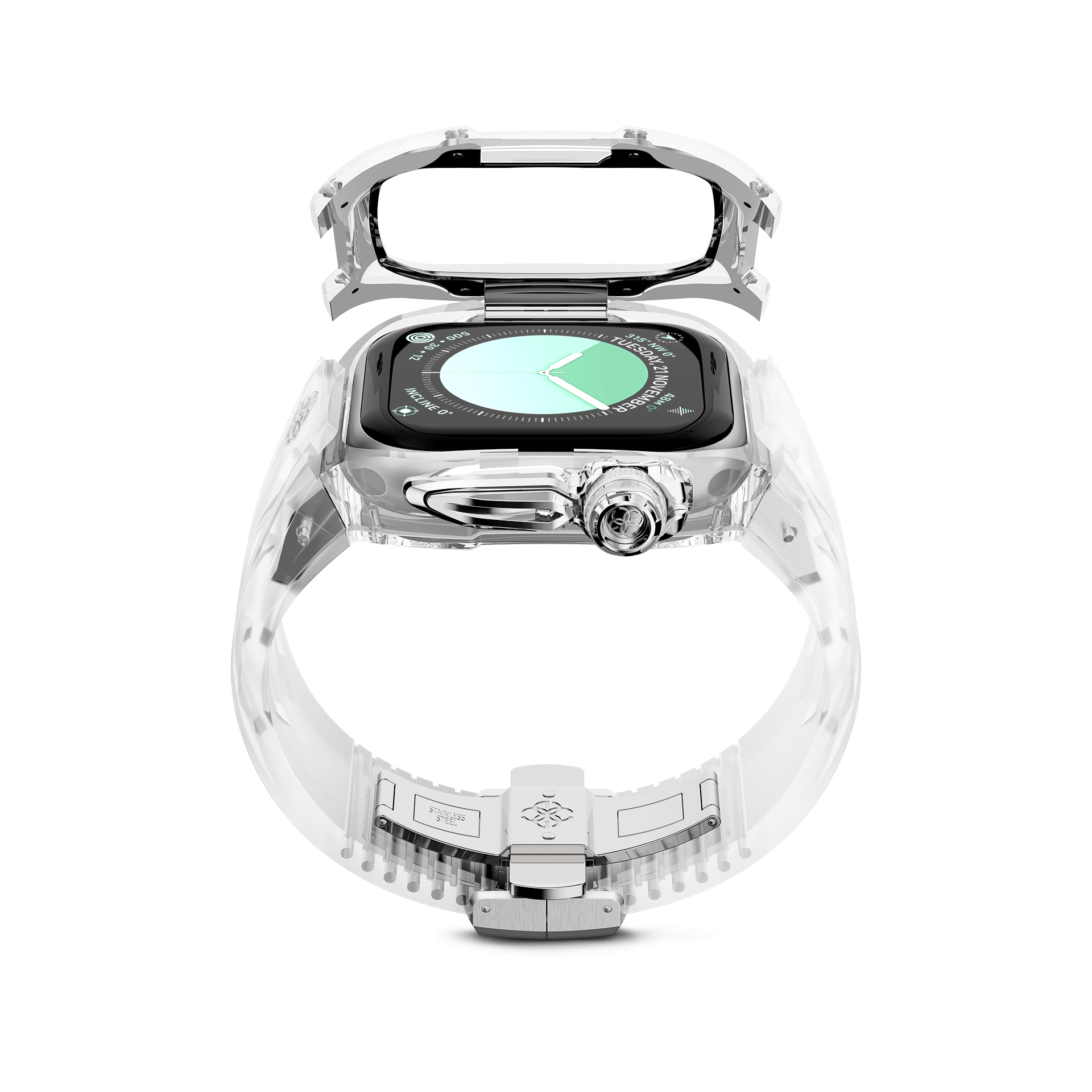 Apple Watch Case / RSTRIII45 - CRYSTAL STEEL