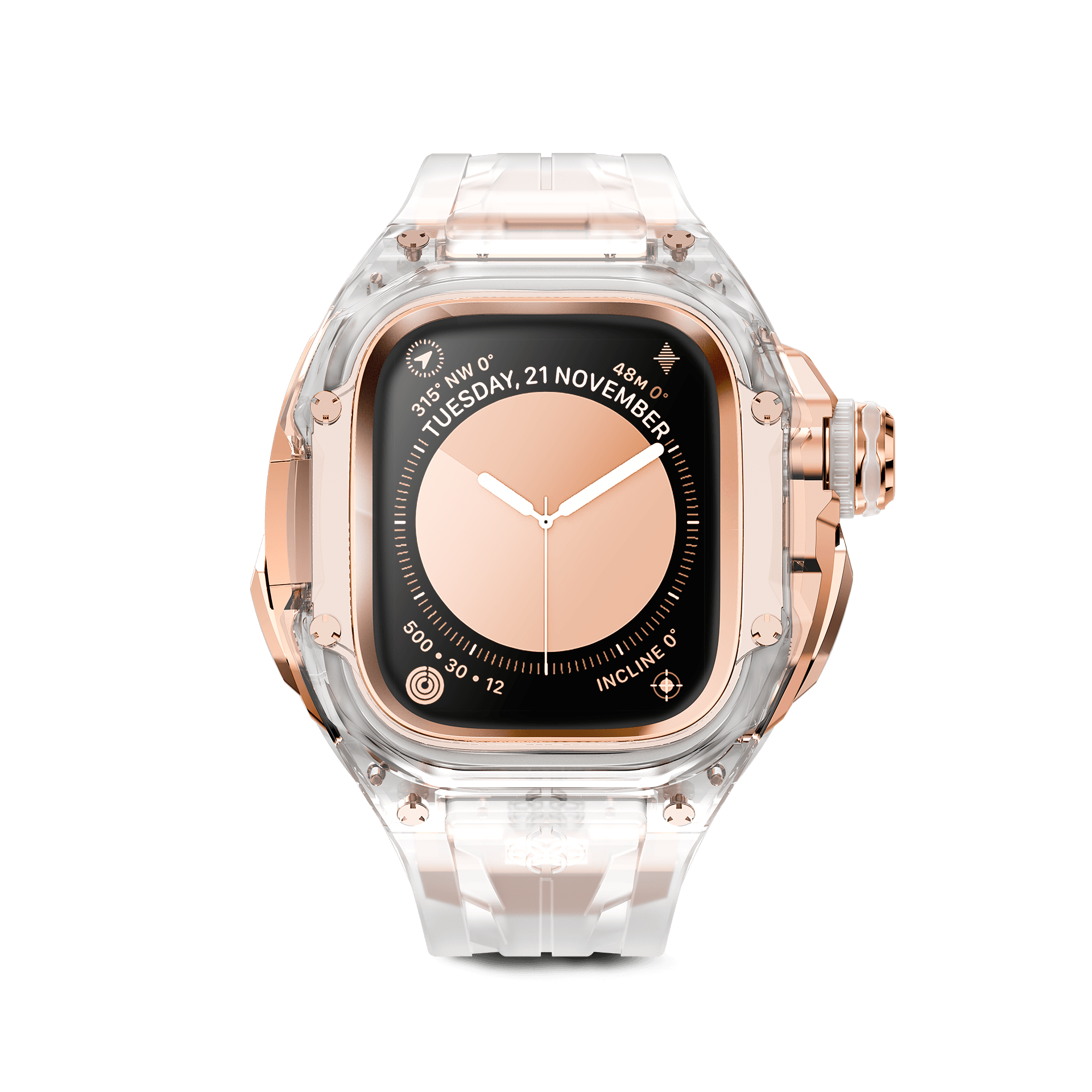 [Mid-October delivery] Apple Watch Case / RSTRIII49 - CRYSTAL ROSE