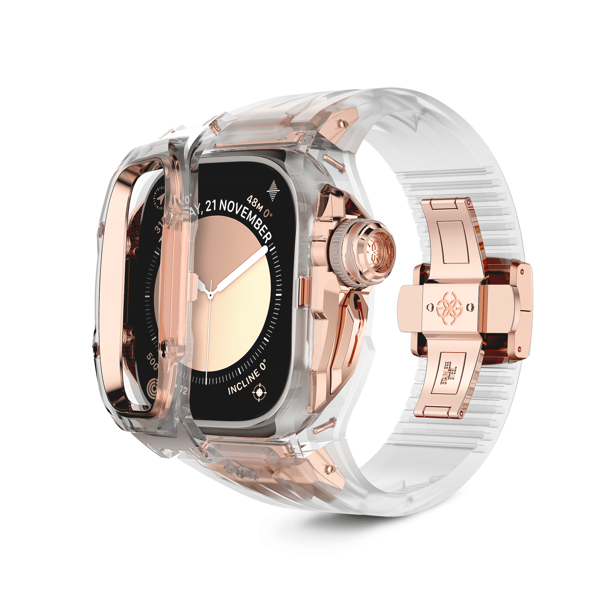 【10月中旬デリバリー】Apple Watch Case / RSTRIII49 - CRYSTAL ROSE