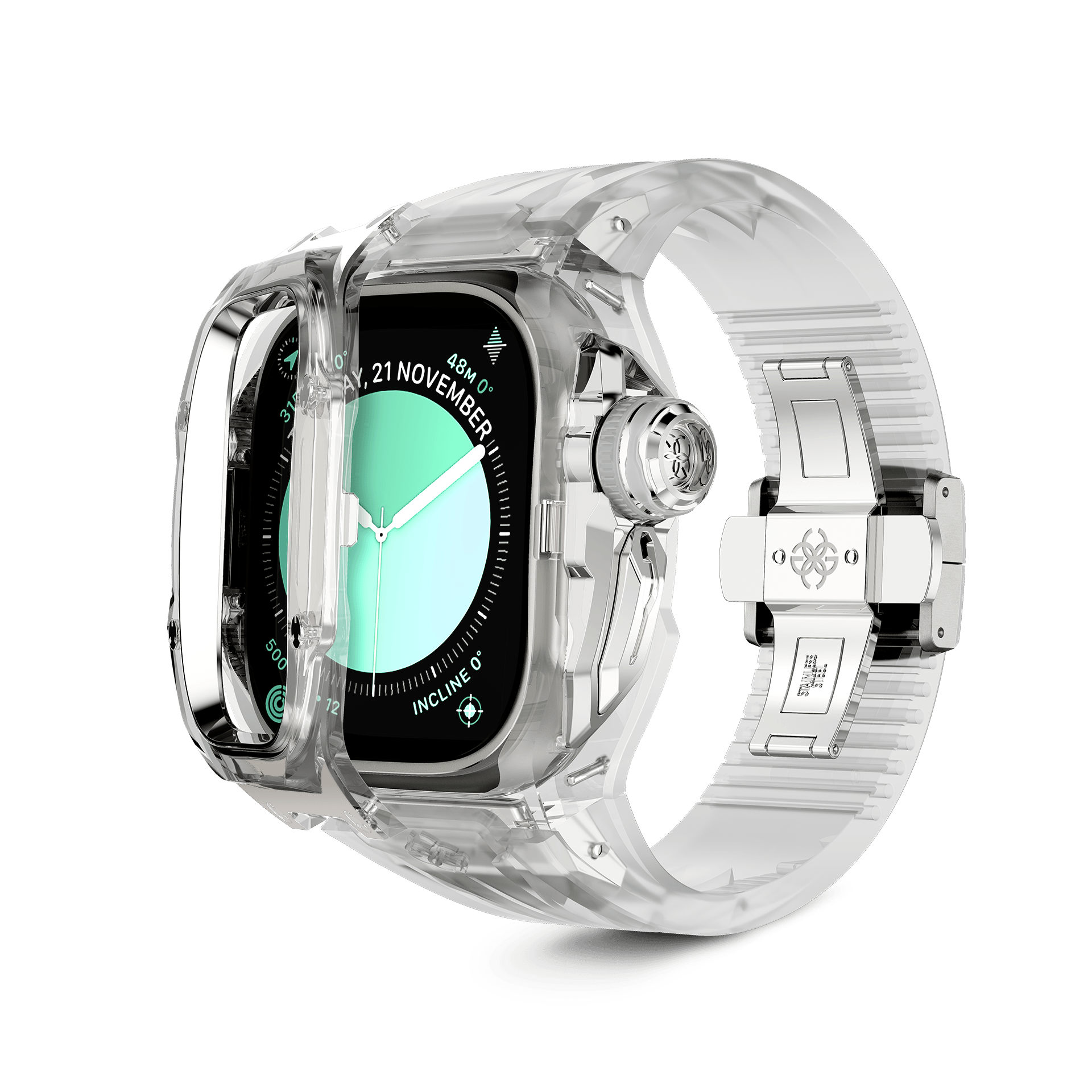 【10月中旬デリバリー】Apple Watch Case / RSTRIII49 - CRYSTAL STEEL