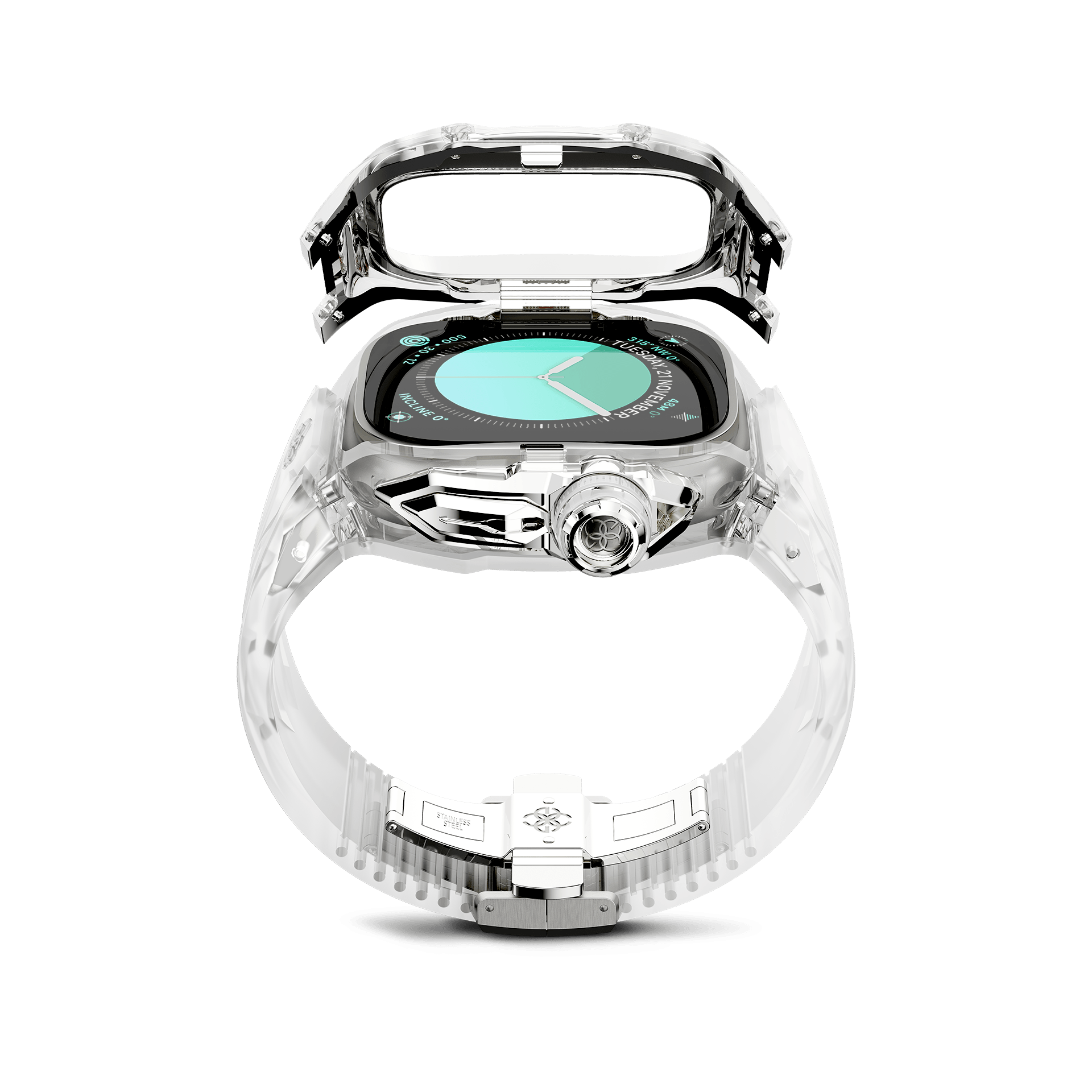 【10月中旬デリバリー】Apple Watch Case / RSTRIII49 - CRYSTAL STEEL