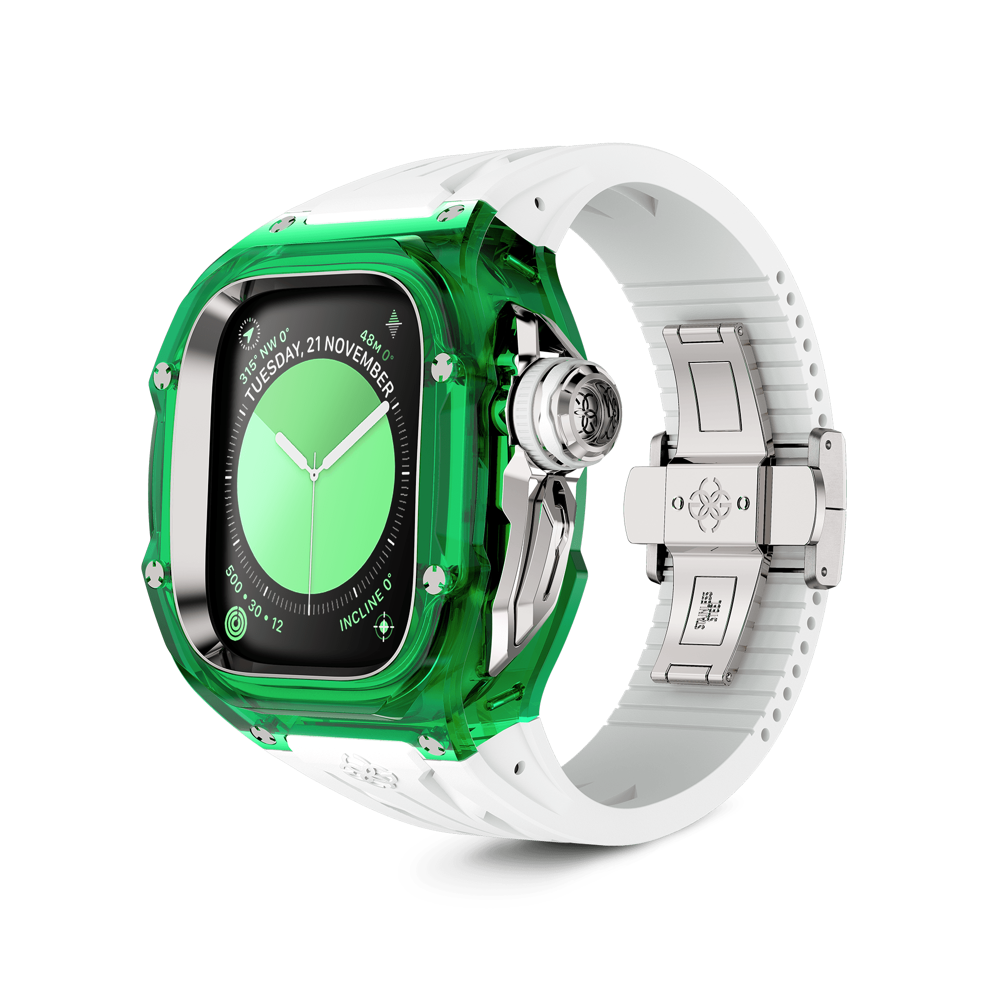 【10月中旬デリバリー】Apple Watch Case / RSTRIII49 - SAPPHIRE GREEN