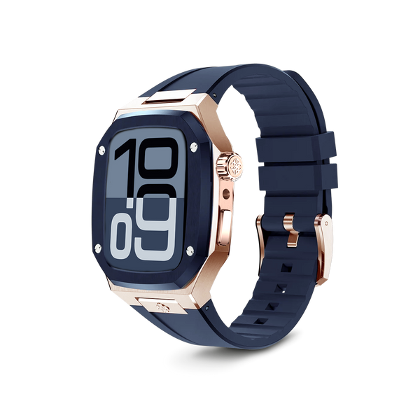 Apple Watch Case - SP44 - Rose Gold / Blue