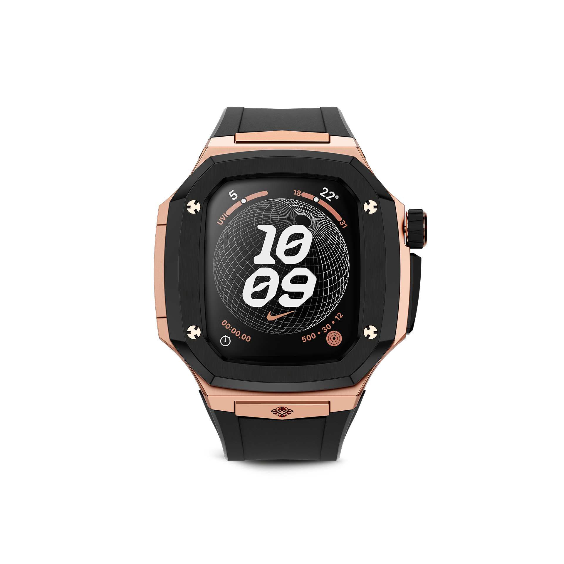 Apple Watch Case - SPIII41 - Rose Gold / Black