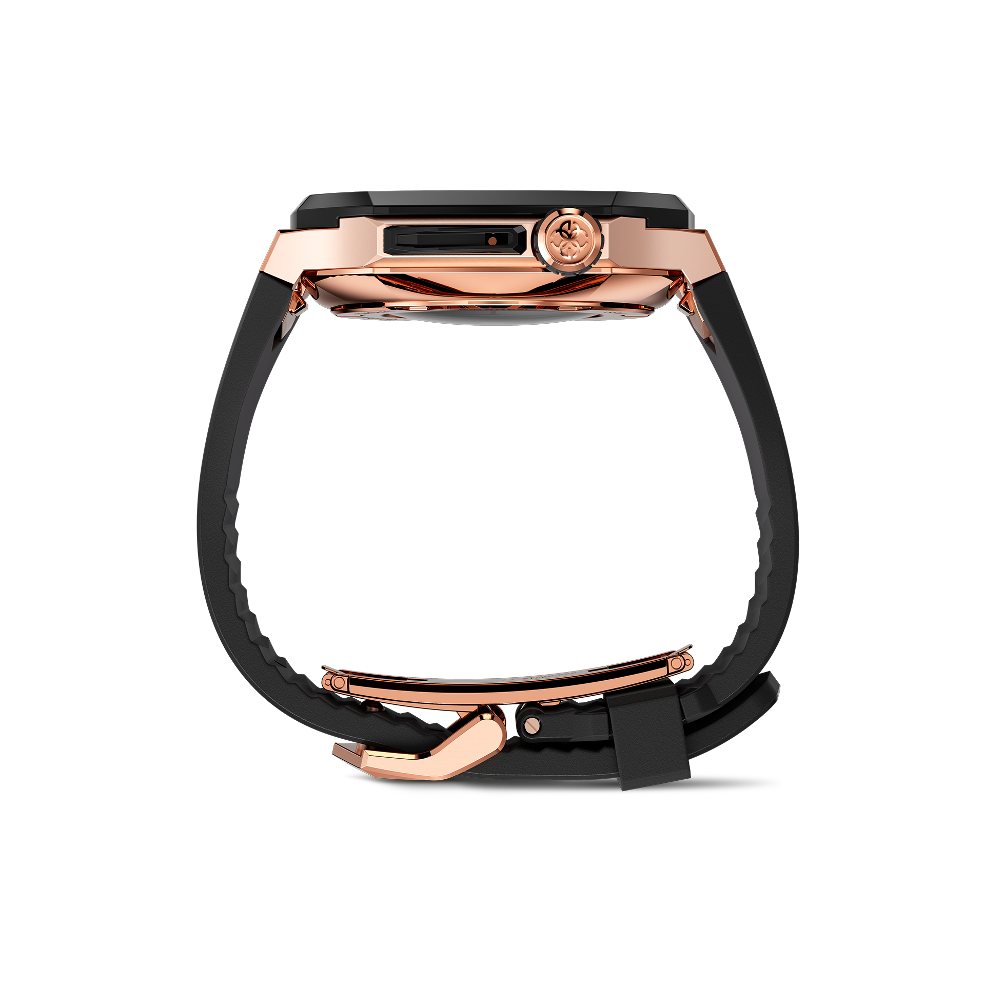 Apple Watch Case - SPIII41 - Rose Gold / Black