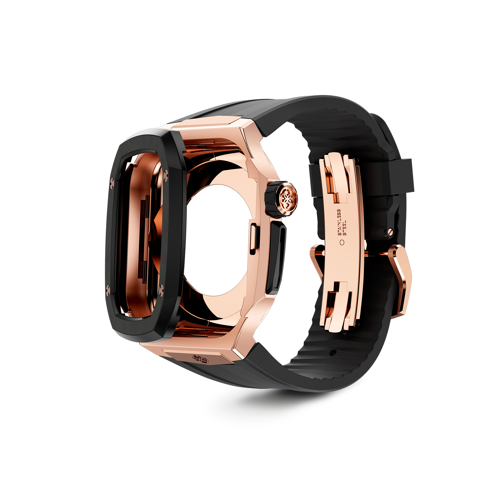 Apple Watch Case - SPIII41 - Rose Gold / Black