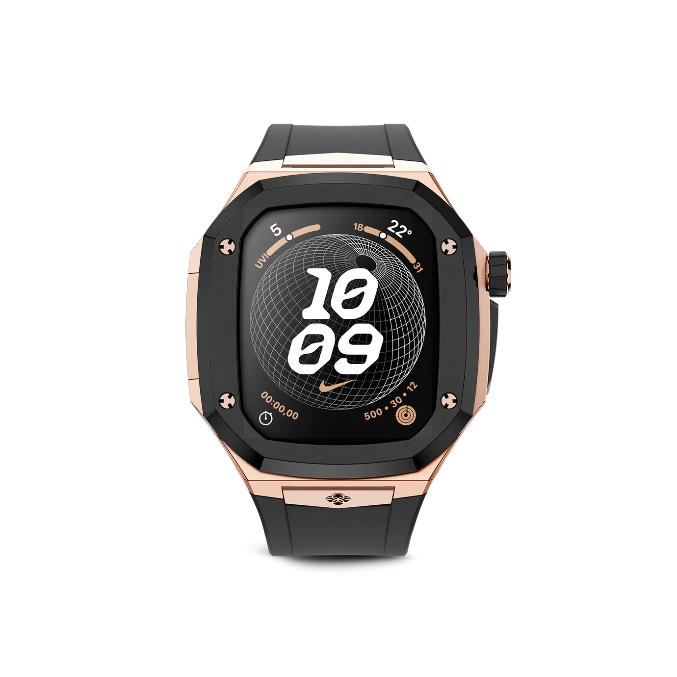 Apple Watch Case - SPIII45 - Rose Gold / Black