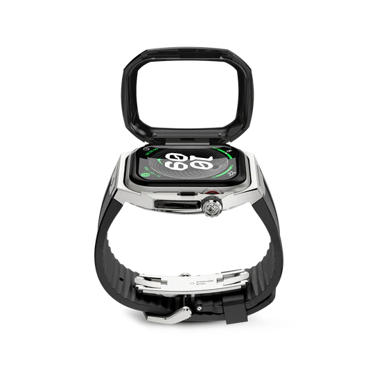 Apple Watch Case - SPIII45 - Silver / Black 