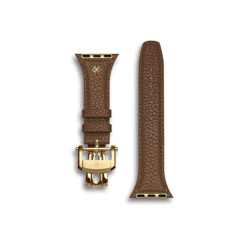Apple Watch Strap / Full-Grain Leather - Chestnut