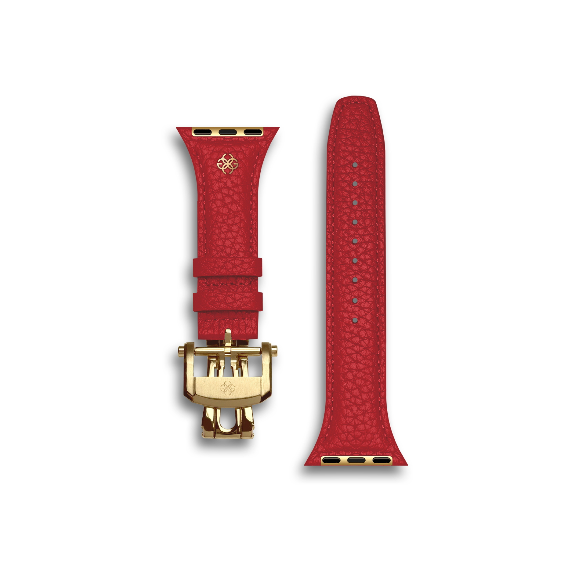 Apple Watch Strap / Full-Grain Leather - Cherry