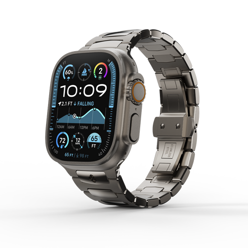 Apple Watch Strap / ROYAL II Titanium Gray