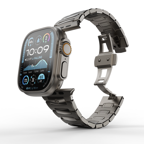 Apple Watch Strap / ROYAL II Titanium Gray