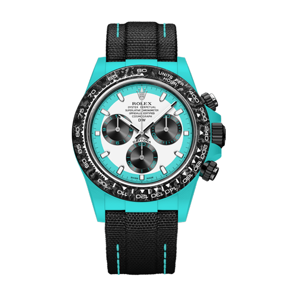 CARBON ROLEX DAYTONA CELESTE INVERT
