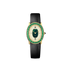 Oval Halo Diamond Watch - Greenery Crown